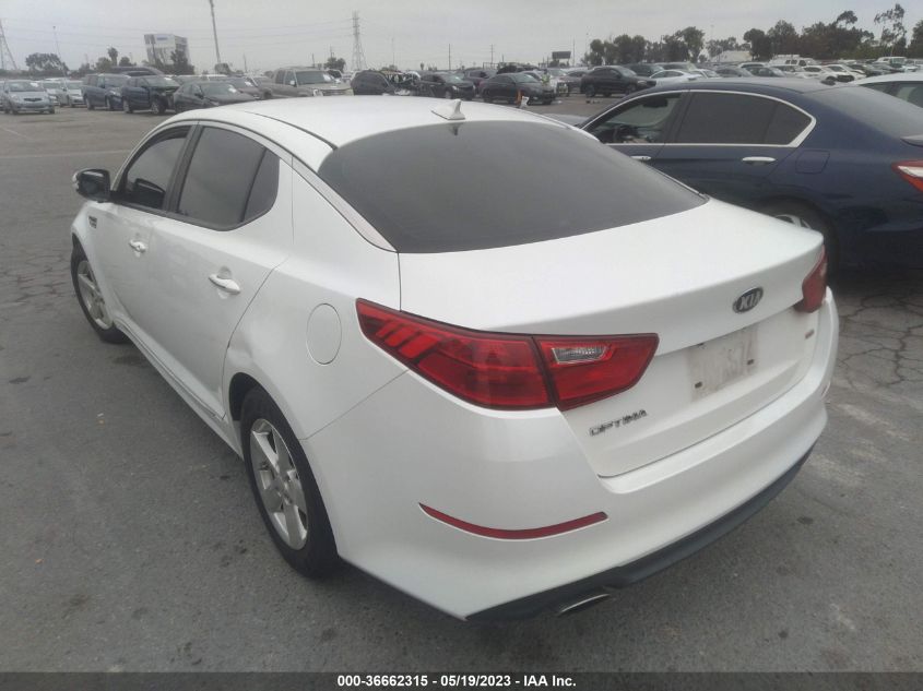 2015 KIA OPTIMA LX - KNAGM4A71F5665049