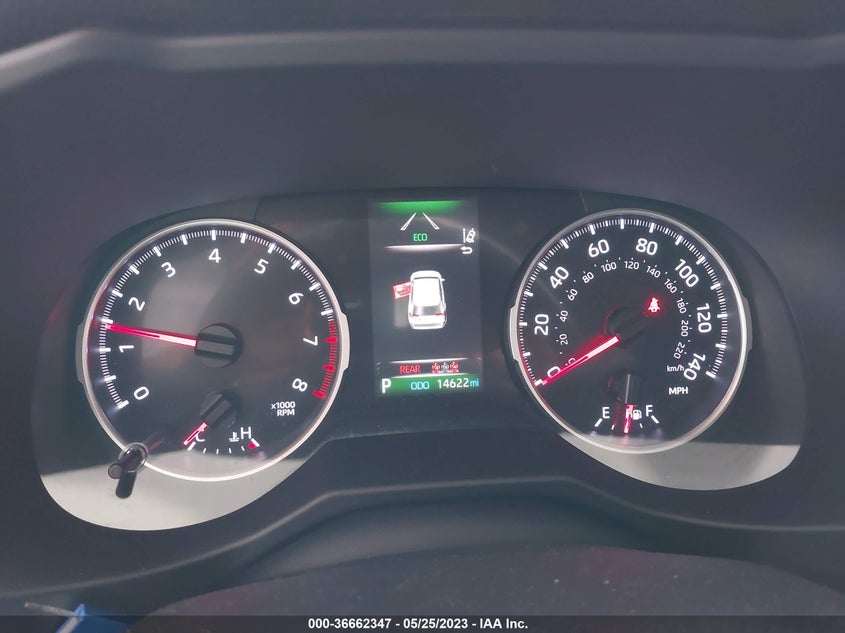 VIN 2T3H1RFV4MC124752 2021 TOYOTA RAV4 LE