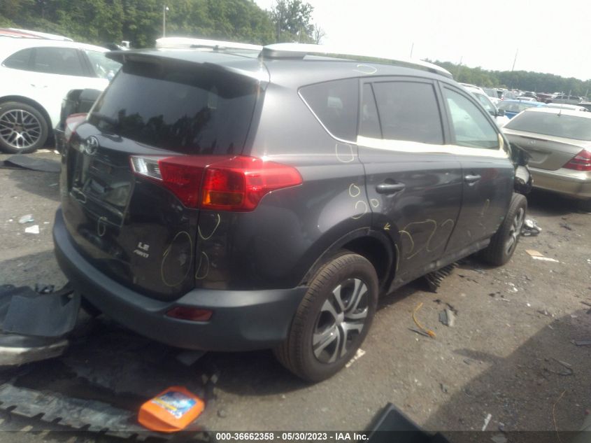 2015 TOYOTA RAV4 LE - 2T3BFREV6FW387898