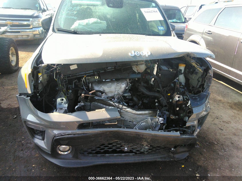 VIN ZACNJCBB6MPM54236 2021 JEEP RENEGADE LATITUDE