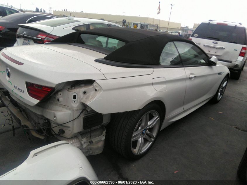 2013 BMW 6 SERIES 640I - WBALW7C58DDX58465