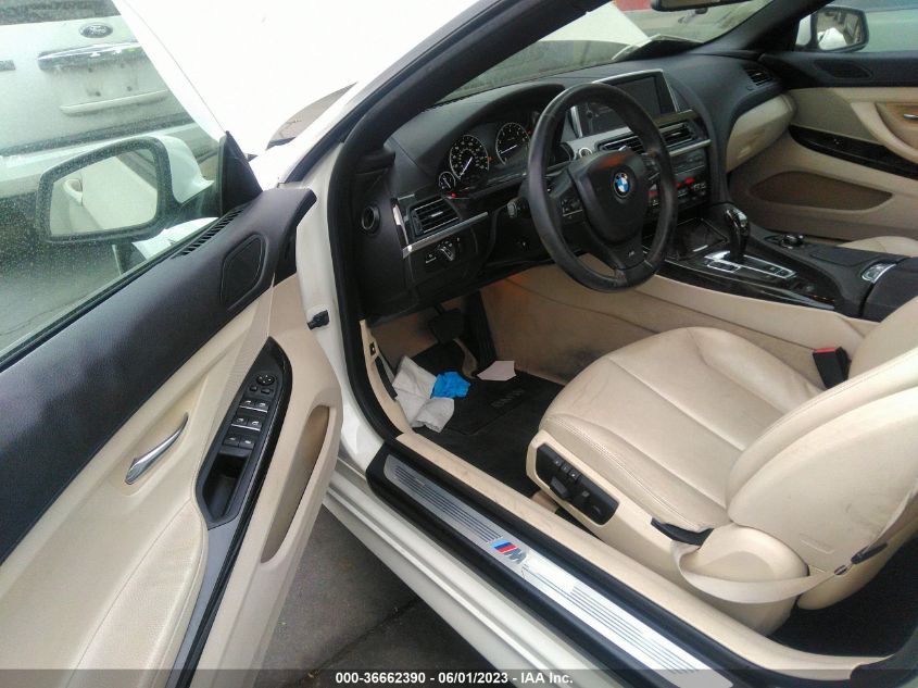 2013 BMW 6 SERIES 640I - WBALW7C58DDX58465