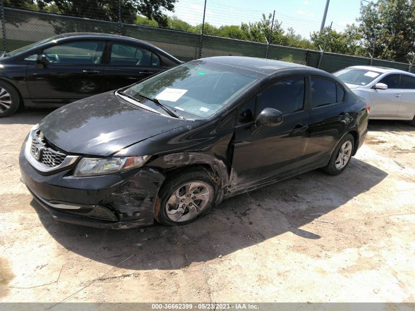 2013 HONDA CIVIC SDN LX - 2HGFB2F53DH538455