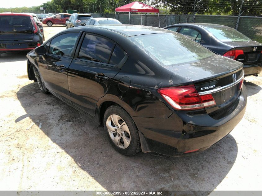 2013 HONDA CIVIC SDN LX - 2HGFB2F53DH538455