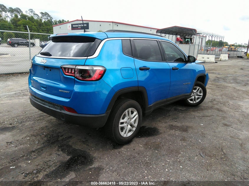 VIN 3C4NJDAB2MT561853 2021 JEEP COMPASS SPORT