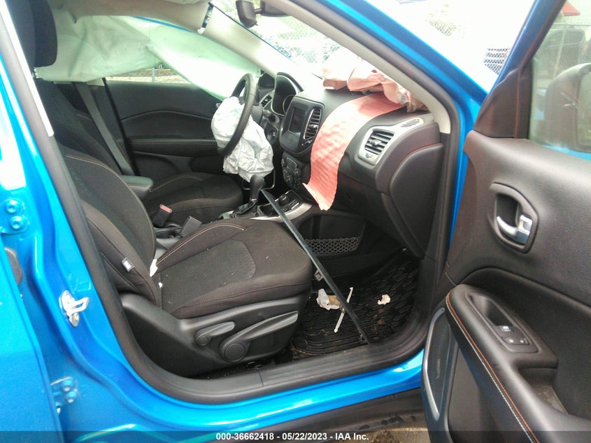 VIN 3C4NJDAB2MT561853 2021 JEEP COMPASS SPORT