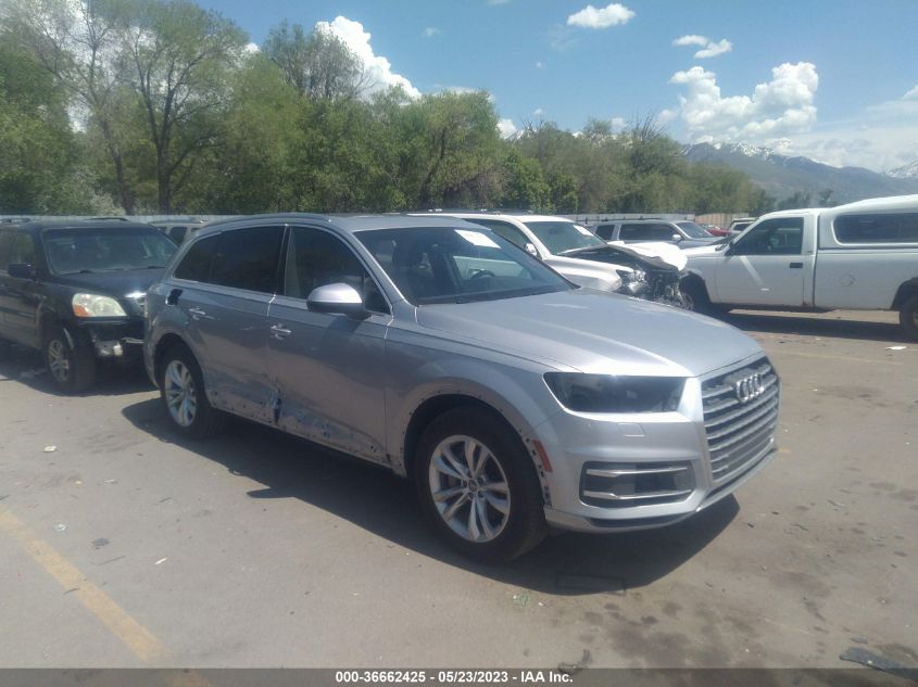 2019 AUDI Q7 PREMIUM/SE PREMIUM - WA1AAAF72KD007971