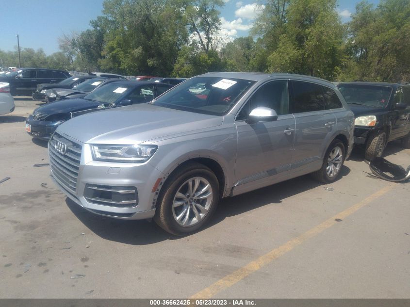 2019 AUDI Q7 PREMIUM/SE PREMIUM - WA1AAAF72KD007971