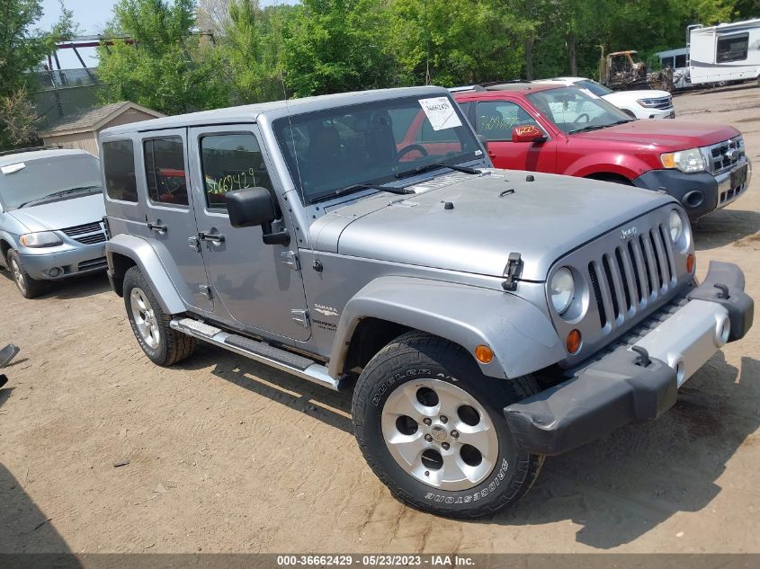 2013 JEEP WRANGLER UNLIMITED SAHARA - 1C4BJWEG1DL667243