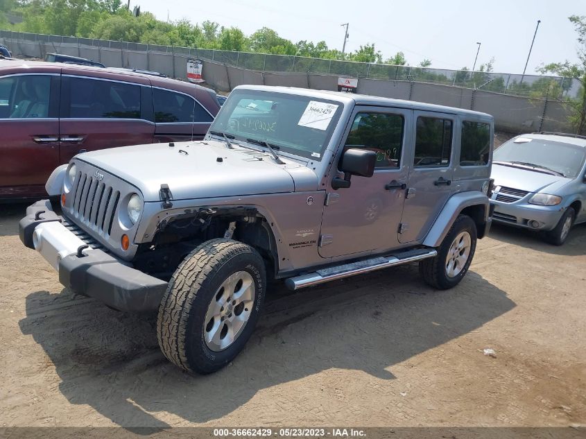 2013 JEEP WRANGLER UNLIMITED SAHARA - 1C4BJWEG1DL667243
