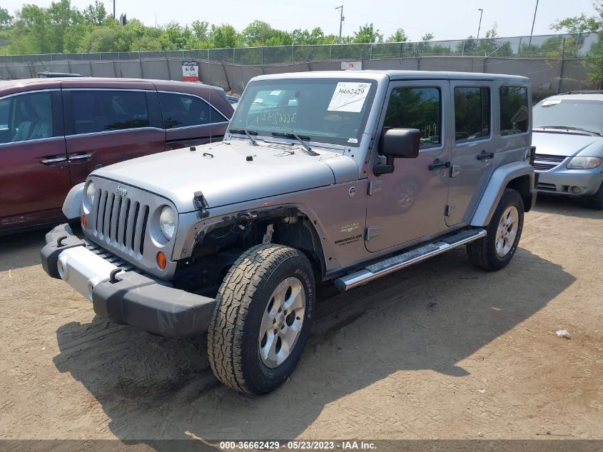 2013 JEEP WRANGLER UNLIMITED SAHARA - 1C4BJWEG1DL667243