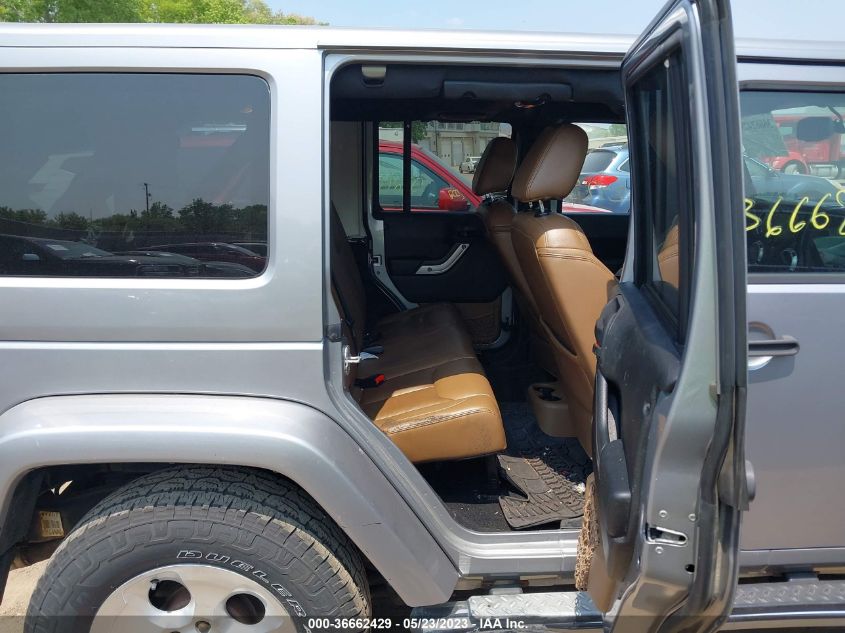 2013 JEEP WRANGLER UNLIMITED SAHARA - 1C4BJWEG1DL667243