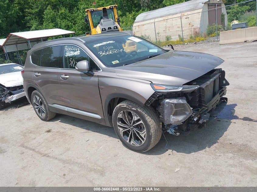VIN 5NMS53AA7KH034278 2019 HYUNDAI SANTA FE LIMITED