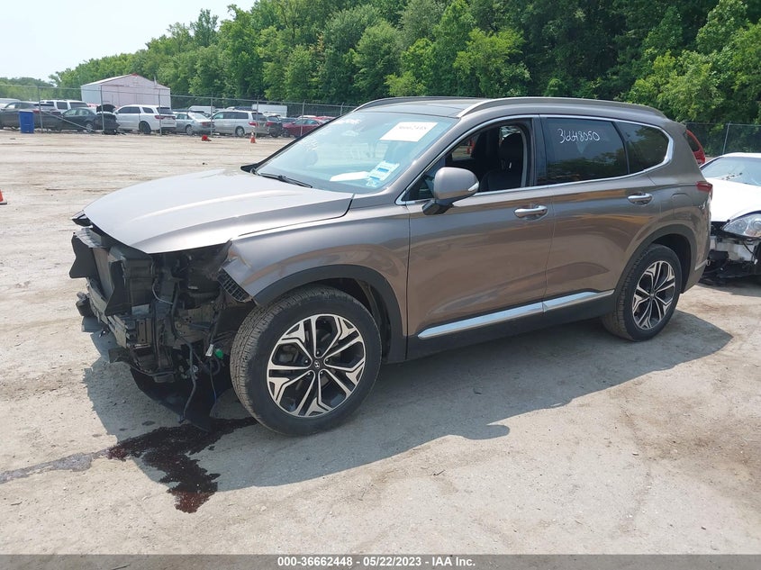 VIN 5NMS53AA7KH034278 2019 HYUNDAI SANTA FE LIMITED