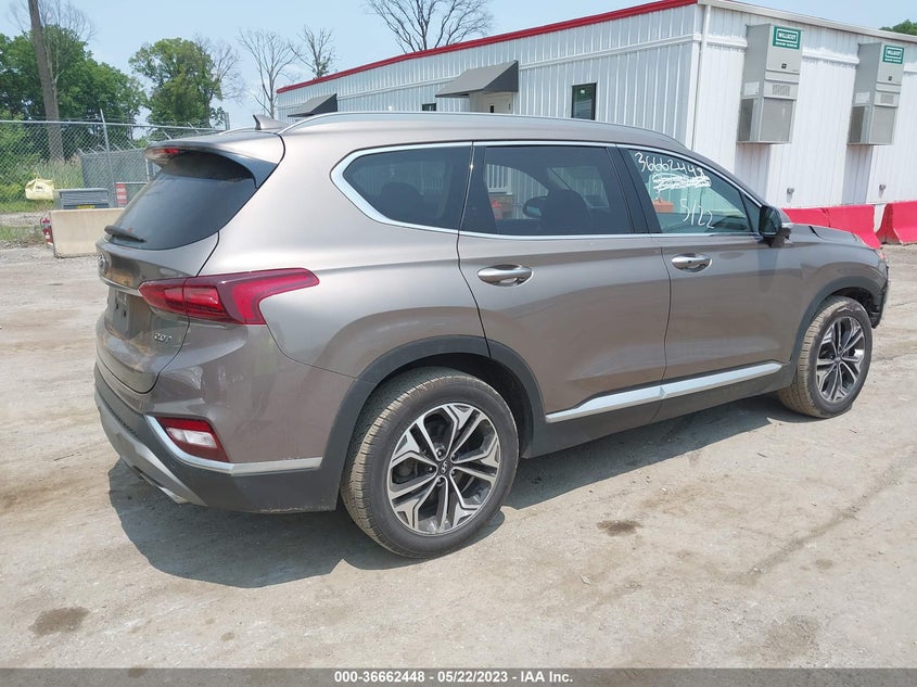 VIN 5NMS53AA7KH034278 2019 HYUNDAI SANTA FE LIMITED