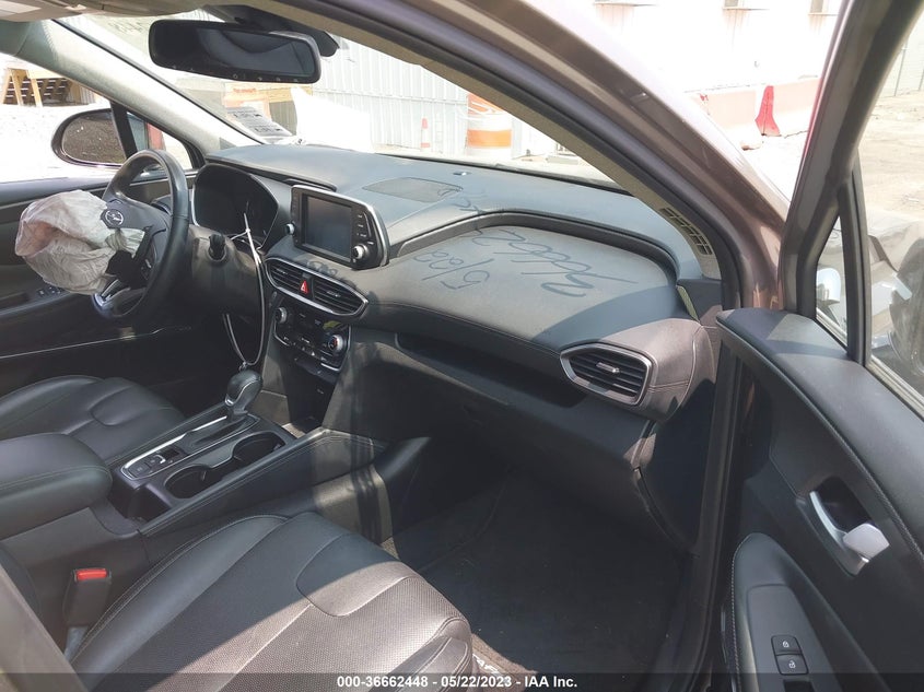 VIN 5NMS53AA7KH034278 2019 HYUNDAI SANTA FE LIMITED