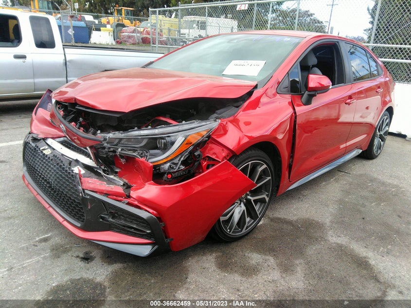 VIN 5YFS4RCE2LP025064 2020 TOYOTA COROLLA SE/NIGHTSHADE