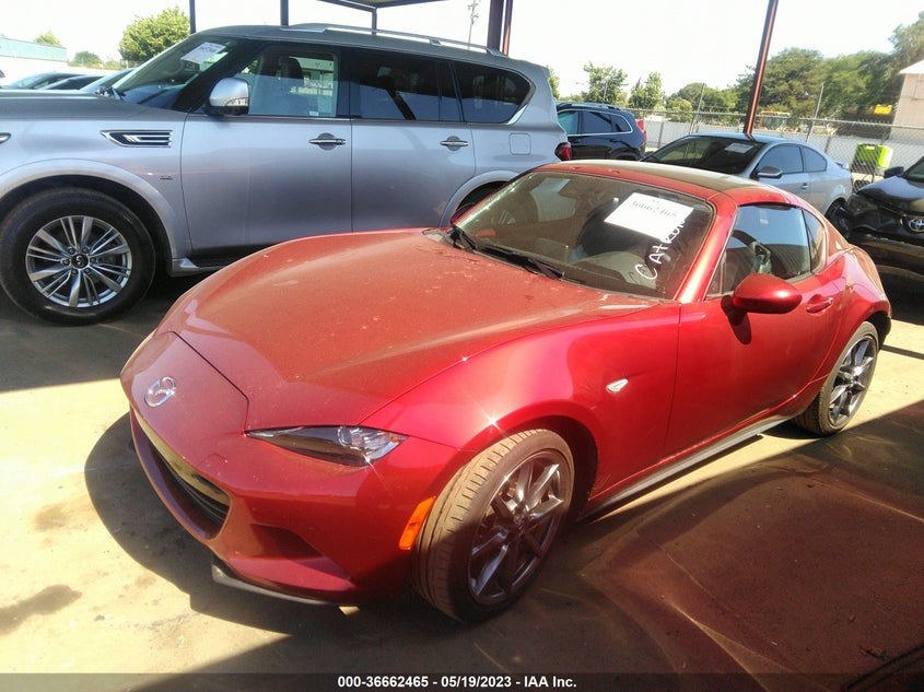 VIN JM1NDAM75M0454127 2021 MAZDA MX-5 MIATA RF GRAND TOURING