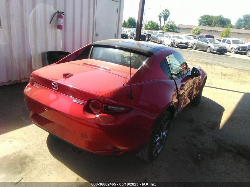 VIN JM1NDAM75M0454127 2021 MAZDA MX-5 MIATA RF GRAND TOURING