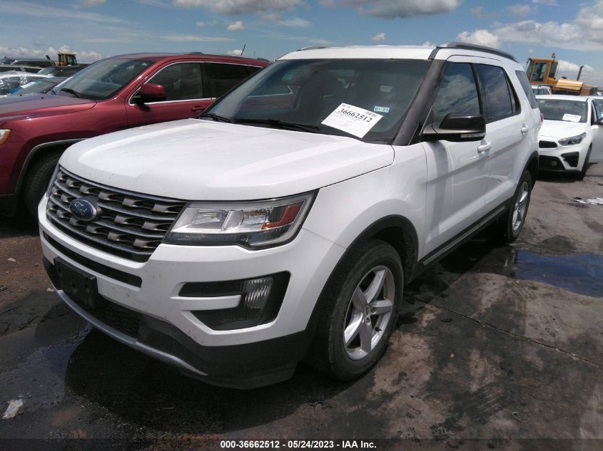 2016 FORD EXPLORER XLT - 1FM5K8D80GGA18915