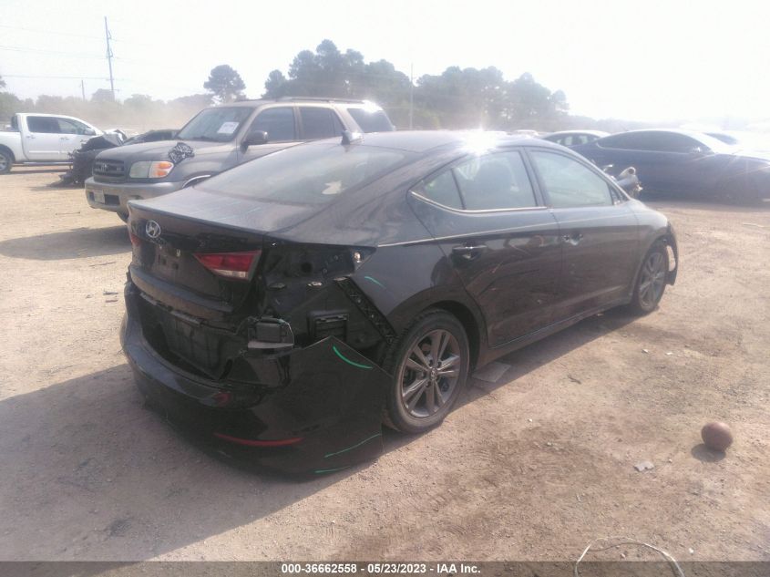 2018 HYUNDAI ELANTRA SEL - 5NPD84LFXJH224589