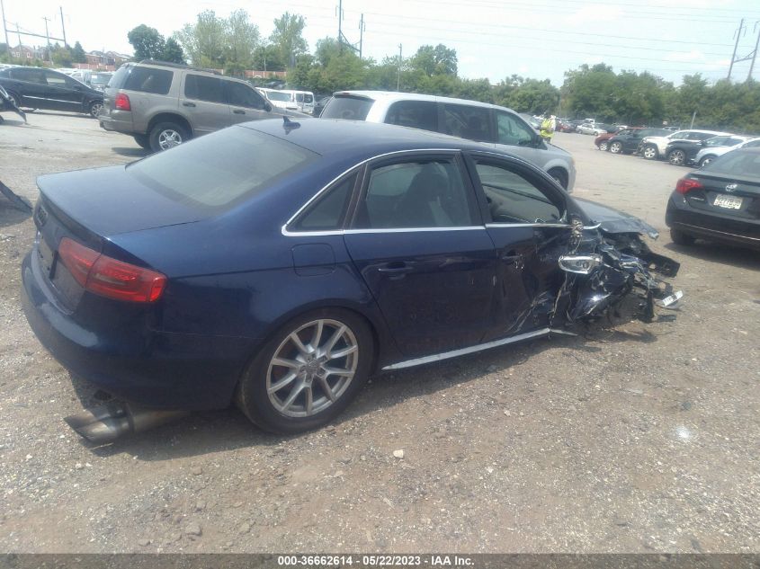 2013 AUDI S4 PREMIUM PLUS WAUDGAFLXDA080084