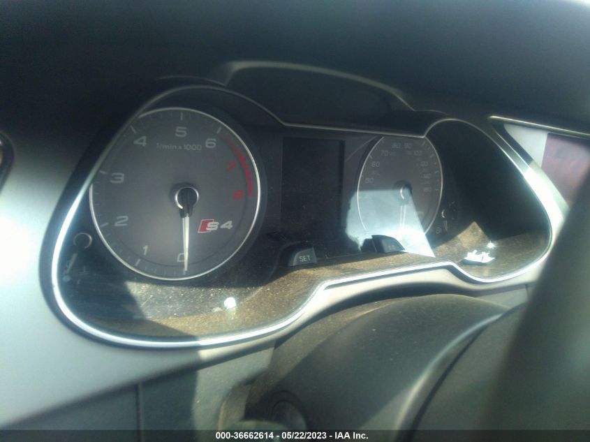 2013 AUDI S4 PREMIUM PLUS WAUDGAFLXDA080084