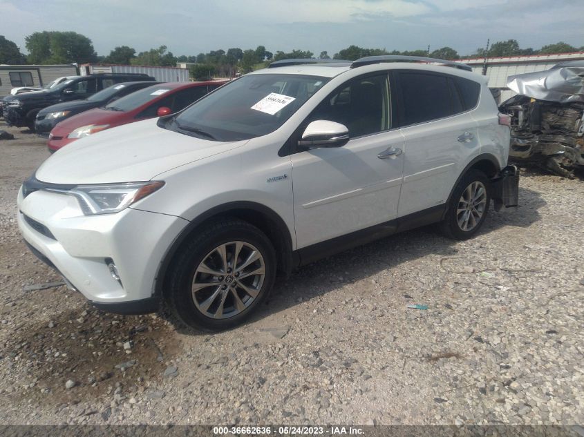 2016 TOYOTA RAV4 HYBRID LIMITED JTMDJREV7GD012334