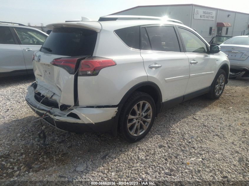 2016 TOYOTA RAV4 HYBRID LIMITED JTMDJREV7GD012334
