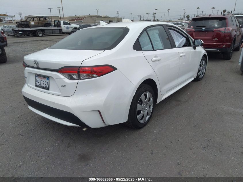 2020 TOYOTA COROLLA LE - 5YFEPRAE9LP121801