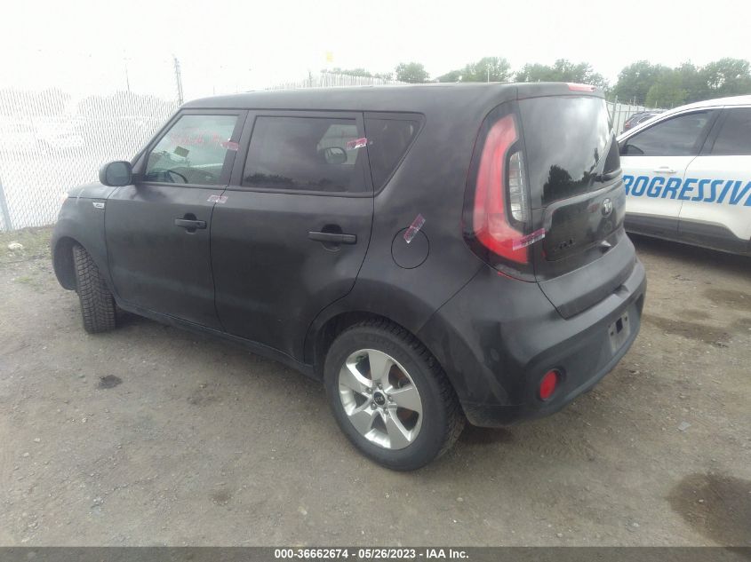 2019 KIA SOUL BASE - KNDJN2A21K7672984