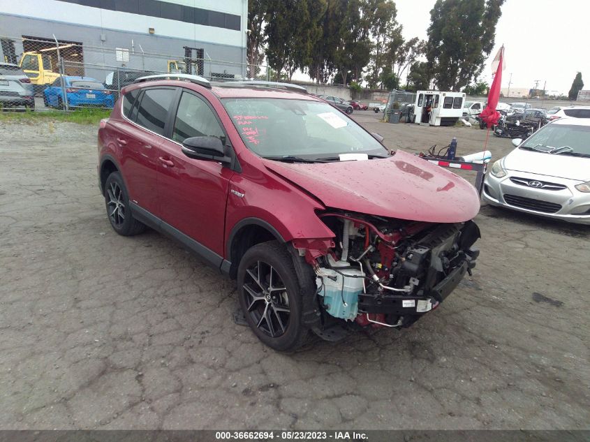 2018 TOYOTA RAV4 HYBRID SE - JTMJJREVXJD253945
