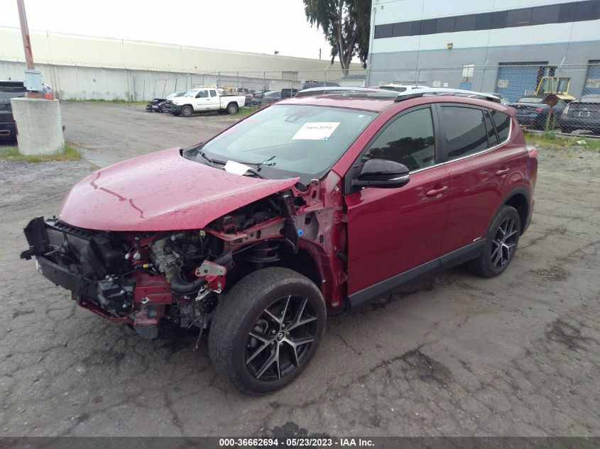 2018 TOYOTA RAV4 HYBRID SE - JTMJJREVXJD253945