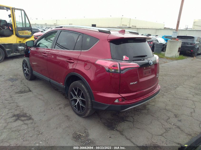 2018 TOYOTA RAV4 HYBRID SE - JTMJJREVXJD253945