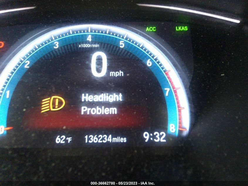 2016 HONDA CIVIC SEDAN TOURING - 19XFC1F94GE200815