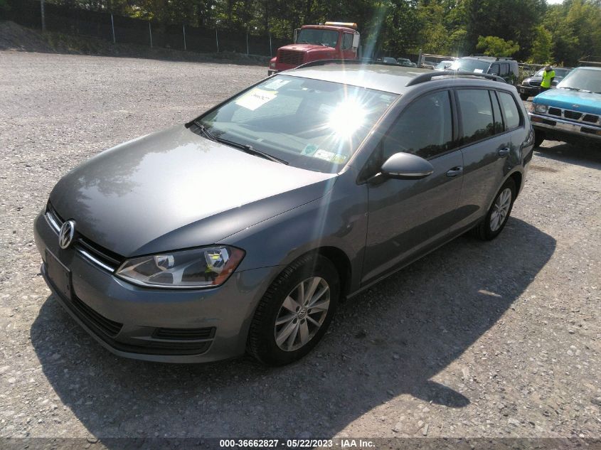 2016 VOLKSWAGEN GOLF SPORTWAGEN TSI S - 3VWC17AU7GM522391