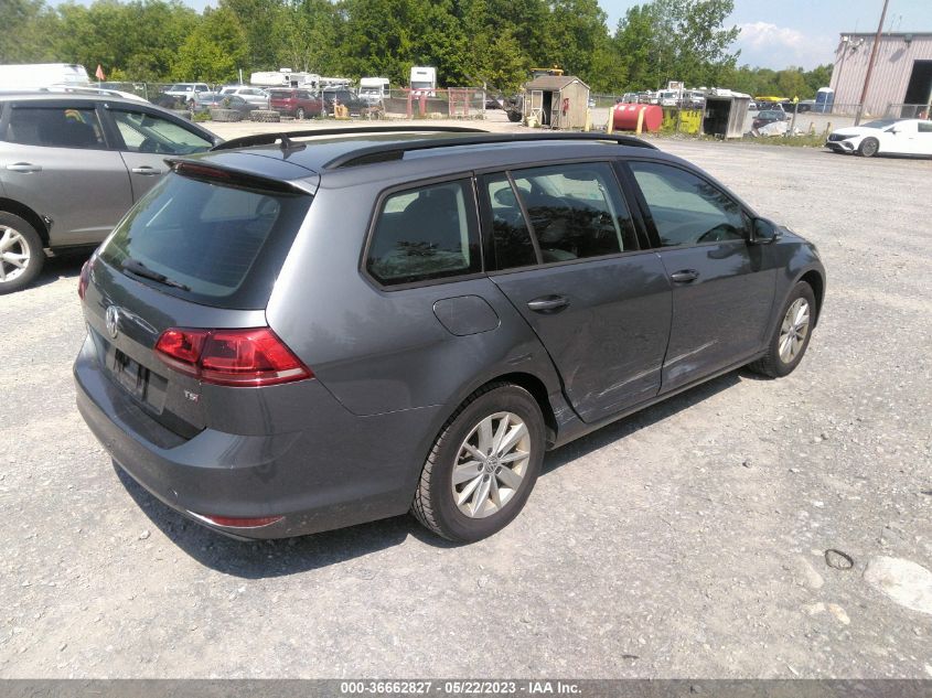 2016 VOLKSWAGEN GOLF SPORTWAGEN TSI S - 3VWC17AU7GM522391