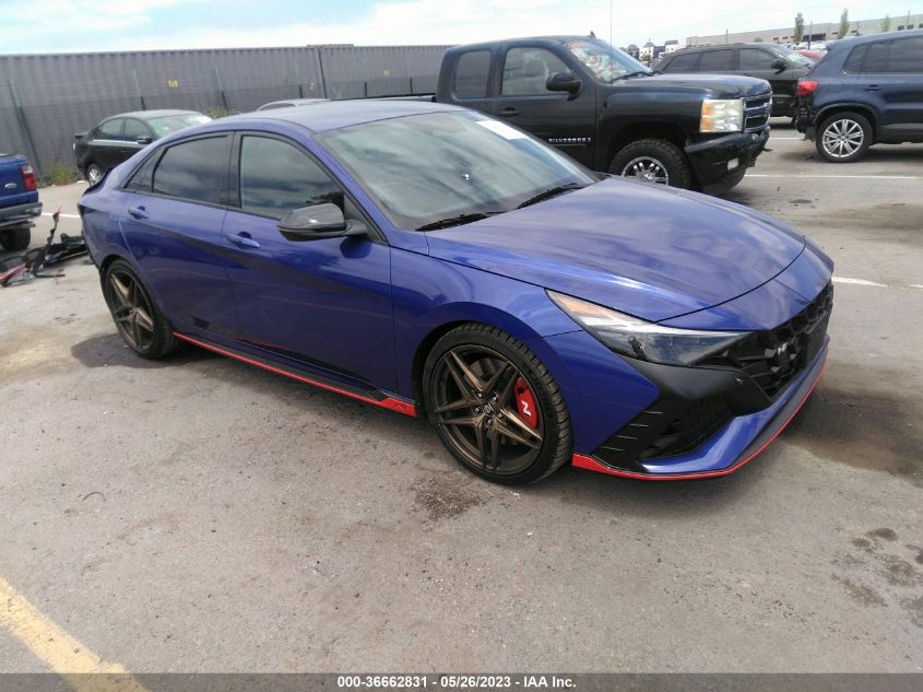 2022 HYUNDAI ELANTRA N - KMHLW4AK7NU006277