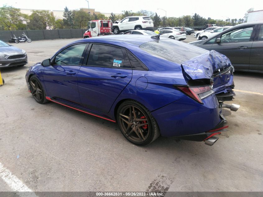 2022 HYUNDAI ELANTRA N - KMHLW4AK7NU006277