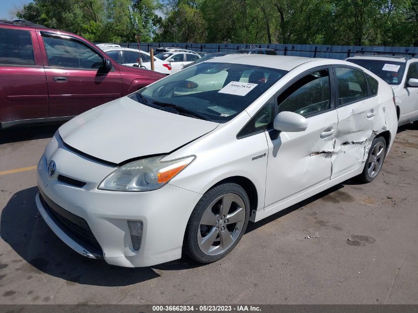 2013 TOYOTA PRIUS ONE/TWO/THREE/FOUR/FIVE - JTDKN3DU0D5609784