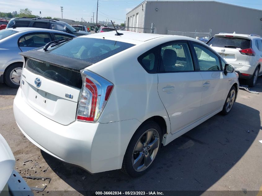 2013 TOYOTA PRIUS ONE/TWO/THREE/FOUR/FIVE - JTDKN3DU0D5609784