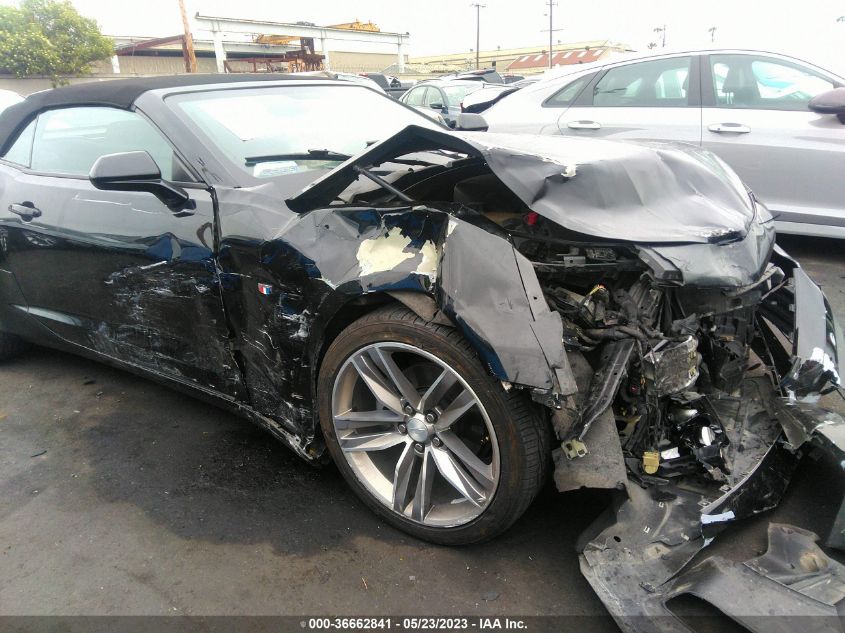 2018 CHEVROLET CAMARO 1LT - 1G1FB3DS3J0111329