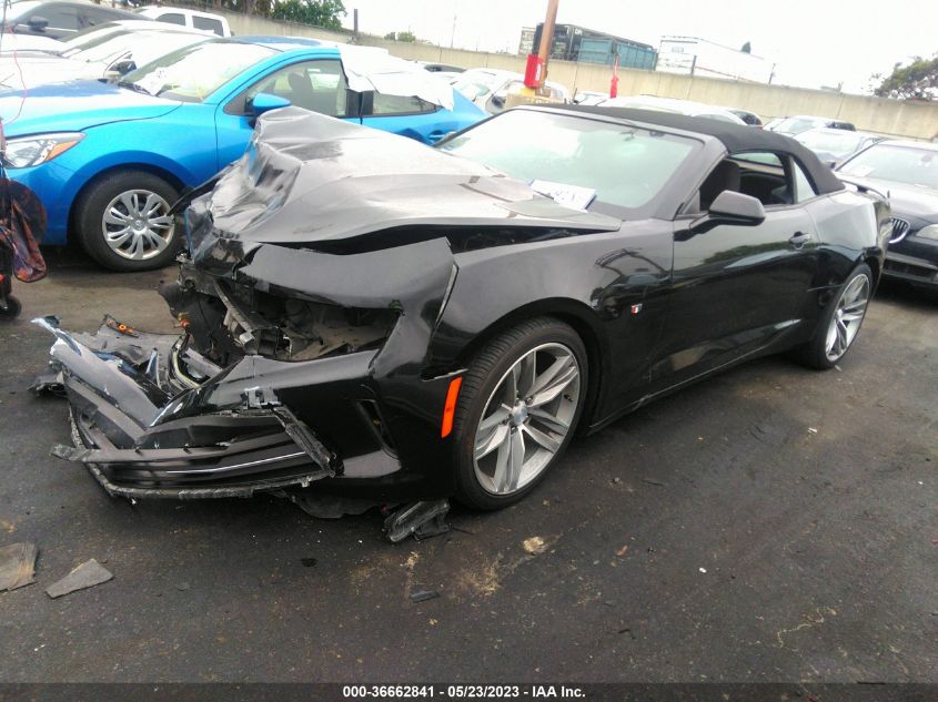2018 CHEVROLET CAMARO 1LT - 1G1FB3DS3J0111329