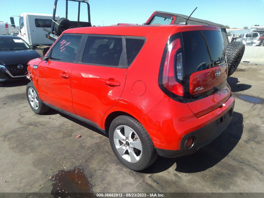 2019 KIA SOUL BASE - KNDJN2A28K7693248