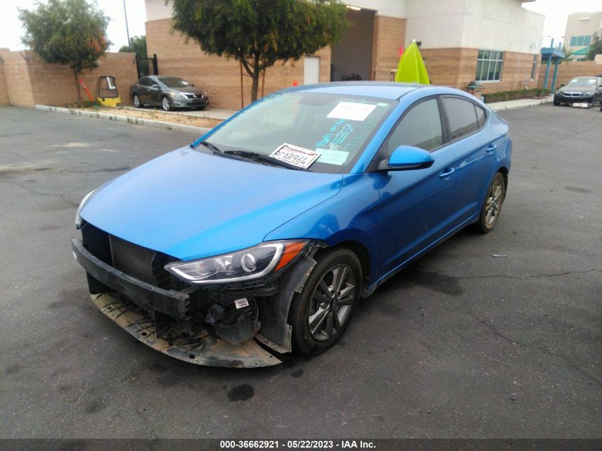 2018 HYUNDAI ELANTRA SEL - 5NPD84LF1JH217434