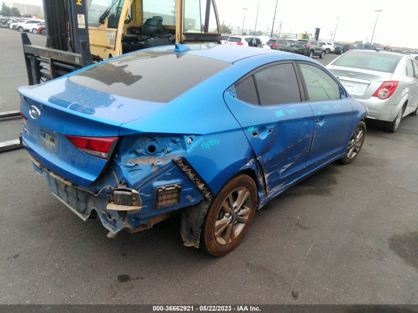 2018 HYUNDAI ELANTRA SEL - 5NPD84LF1JH217434