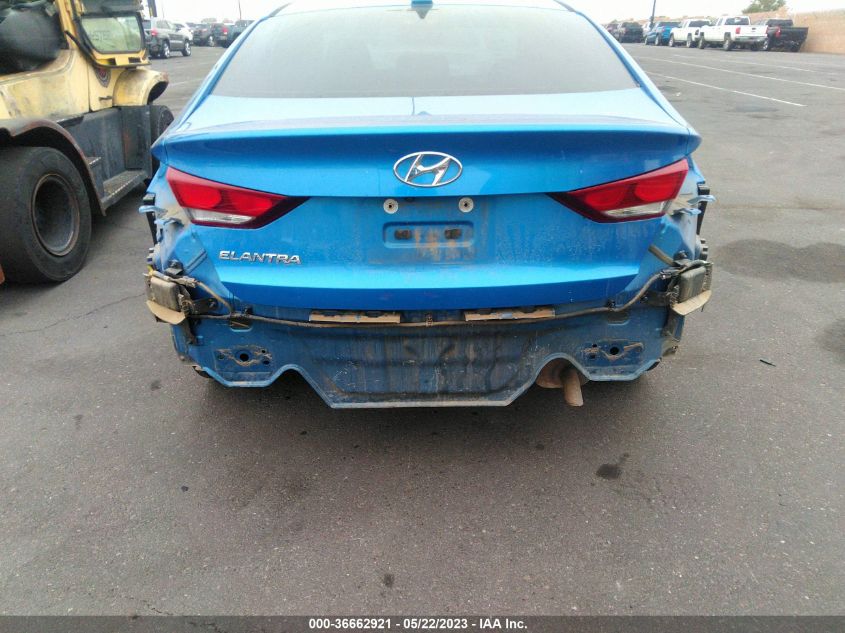 2018 HYUNDAI ELANTRA SEL - 5NPD84LF1JH217434