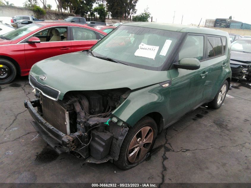 2014 KIA SOUL BASE - KNDJN2A25E7014024
