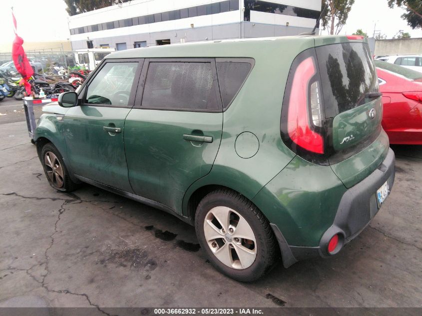 2014 KIA SOUL BASE - KNDJN2A25E7014024