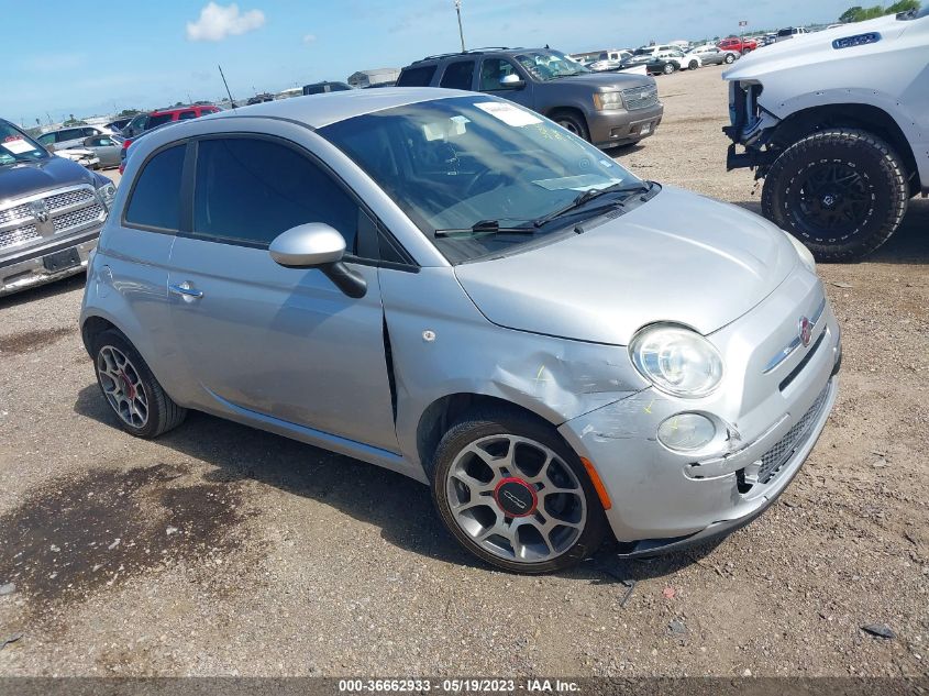 2013 FIAT 500 POP - 3C3CFFAR1DT737233